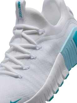 Wit blauwgroen - Nike Free Metcon 6 trainingsschoenen