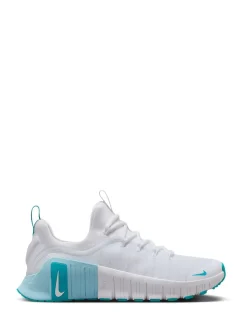 Wit blauwgroen - Nike Free Metcon 6 trainingsschoenen