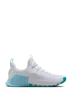 Wit blauwgroen - Nike Free Metcon 6 trainingsschoenen