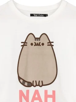 Wit met poes - Vanilla Underground Snoopy Korte Broek Pyjama's Set