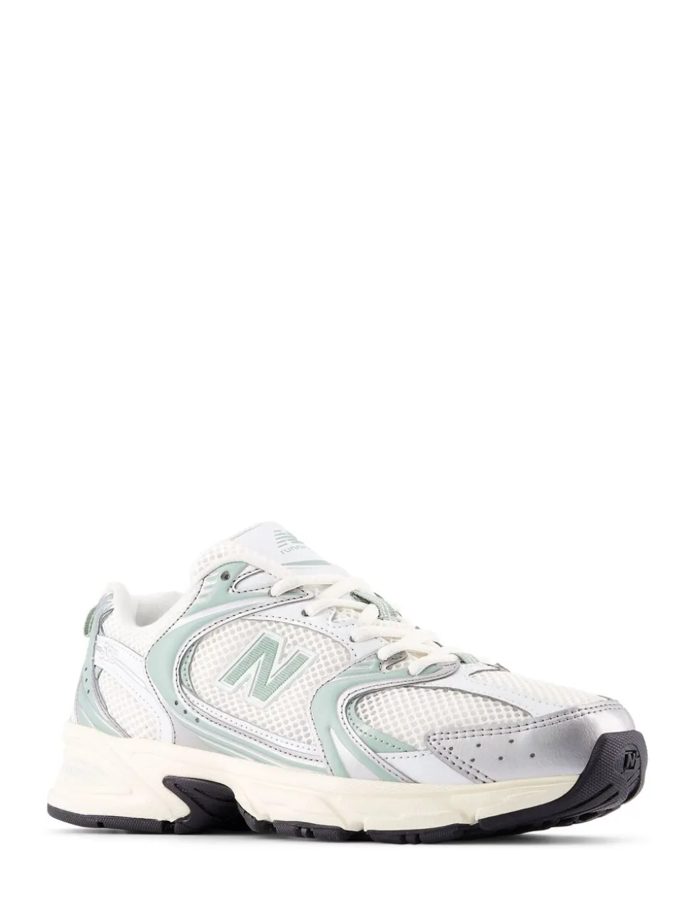Wit/groen - New Balance 530 damessneakers