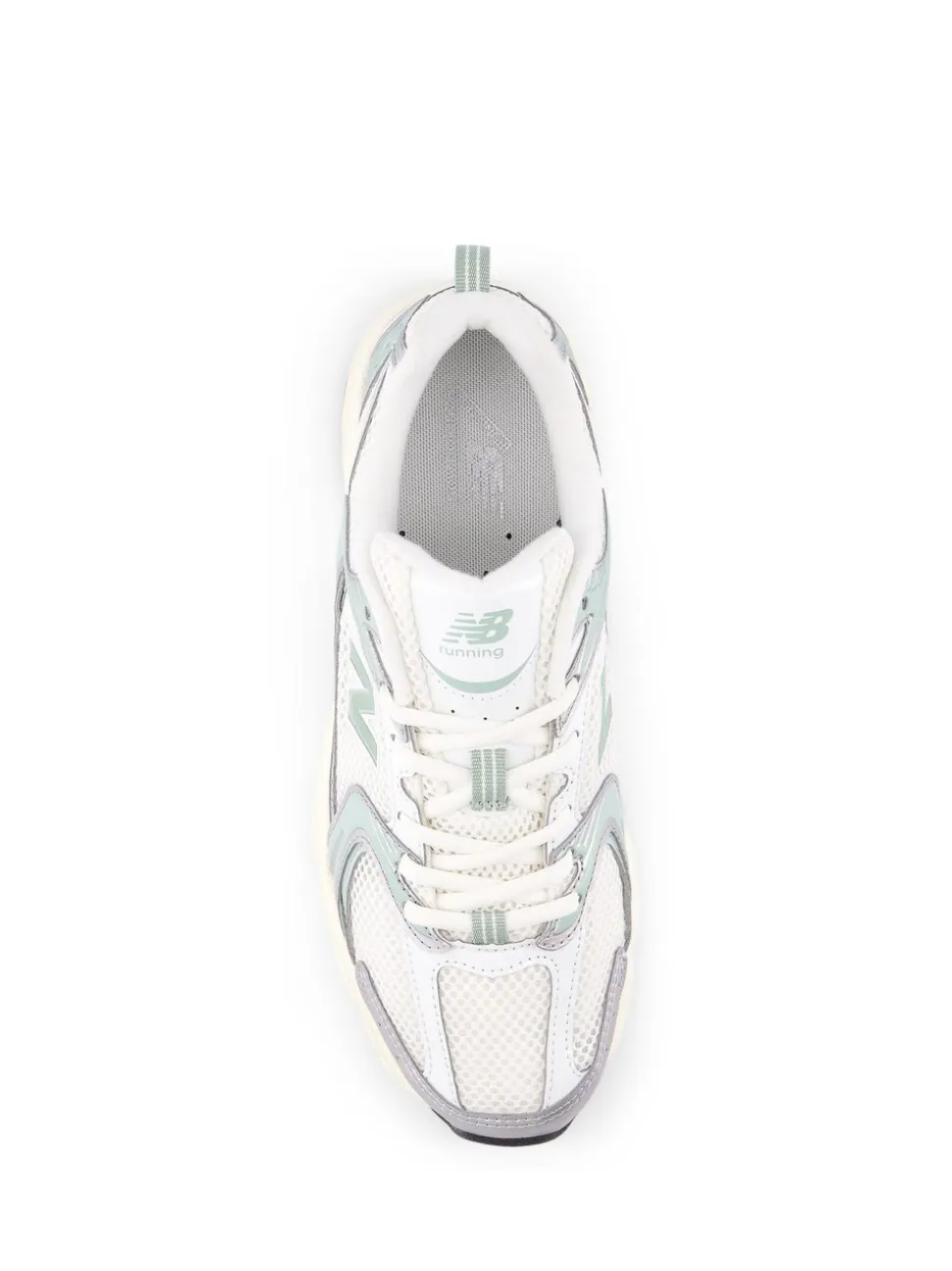 Wit/groen - New Balance 530 damessneakers