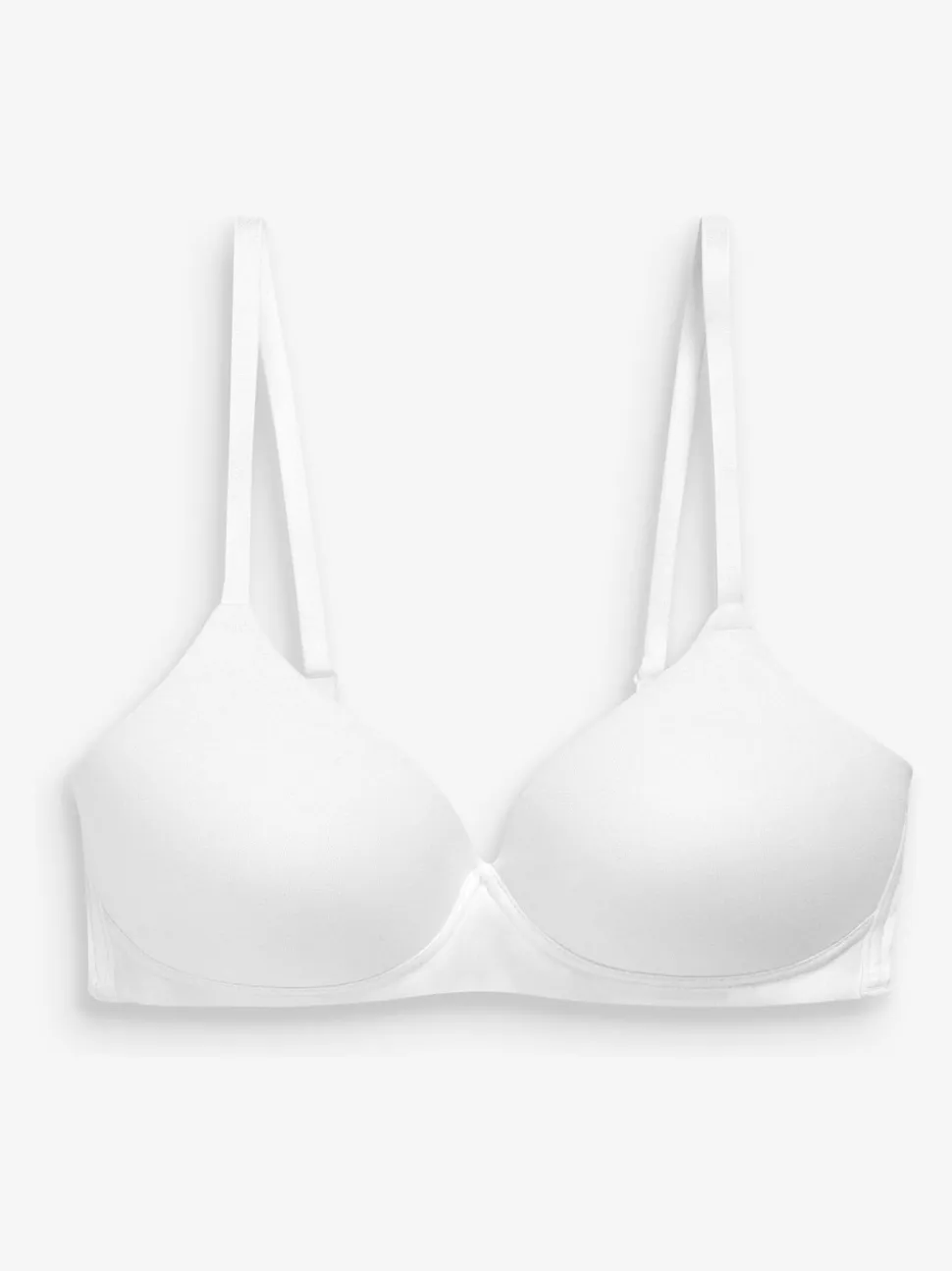 Wit/marineblauw/roze - Katoenmix ultiem comfort beha's verpakking van 3