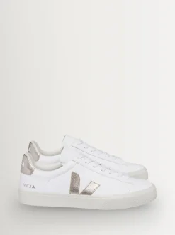 Wit/metallic - Veja Campo sportschoenen