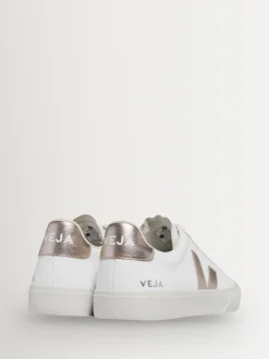 Wit/metallic - Veja Campo sportschoenen