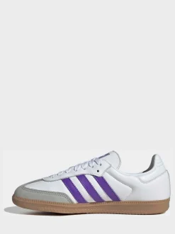 Wit/paars - adidas Originals - Samba OG sneakers