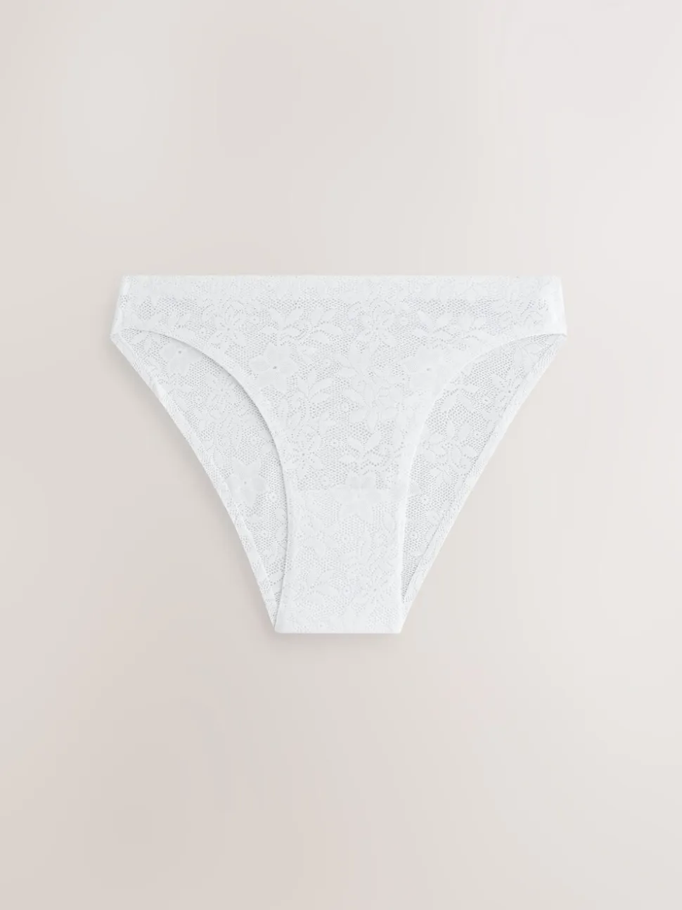 Wit/roze/praline huidskleur - Comfort Bonded Lace Knickers 7 Pack