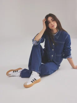 Wit/zwart - Adidas Vl Court Bold sneakers
