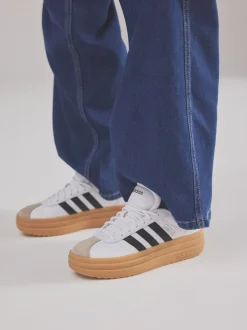 Wit/zwart - Adidas Vl Court Bold sneakers