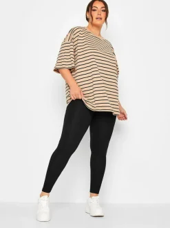 Yours Curve - Essential set van 2 katoenen leggings