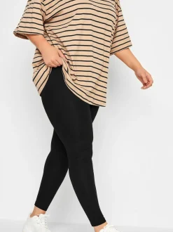 Yours Curve - Essential set van 2 katoenen leggings