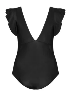 Yours Curve badpak met ruchemouwen