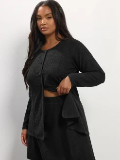 Yours Curve Bouclé mini Rok
