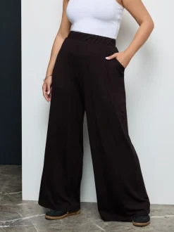 Yours Curve broek met wijde pijpen