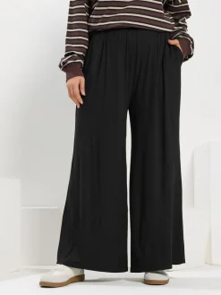 Yours Curve broek met wijde pijpen