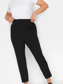 Yours Curve elastische stretchbroek met toelopende pijpen