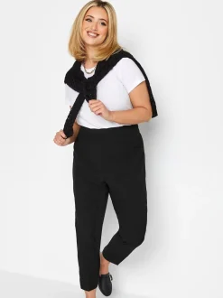 Yours Curve elastische stretchbroek met toelopende pijpen