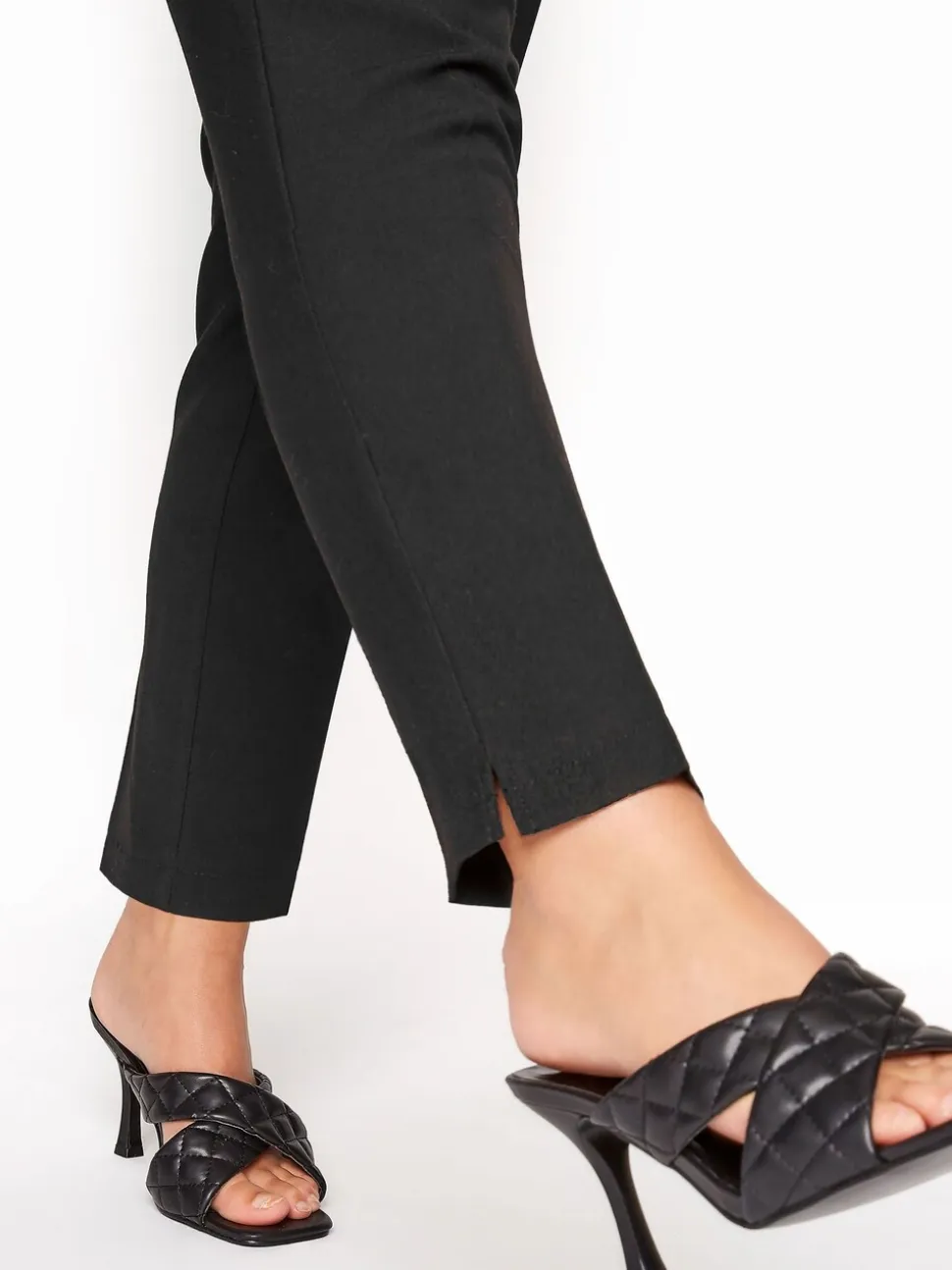 Yours Curve elastische stretchbroek met toelopende pijpen