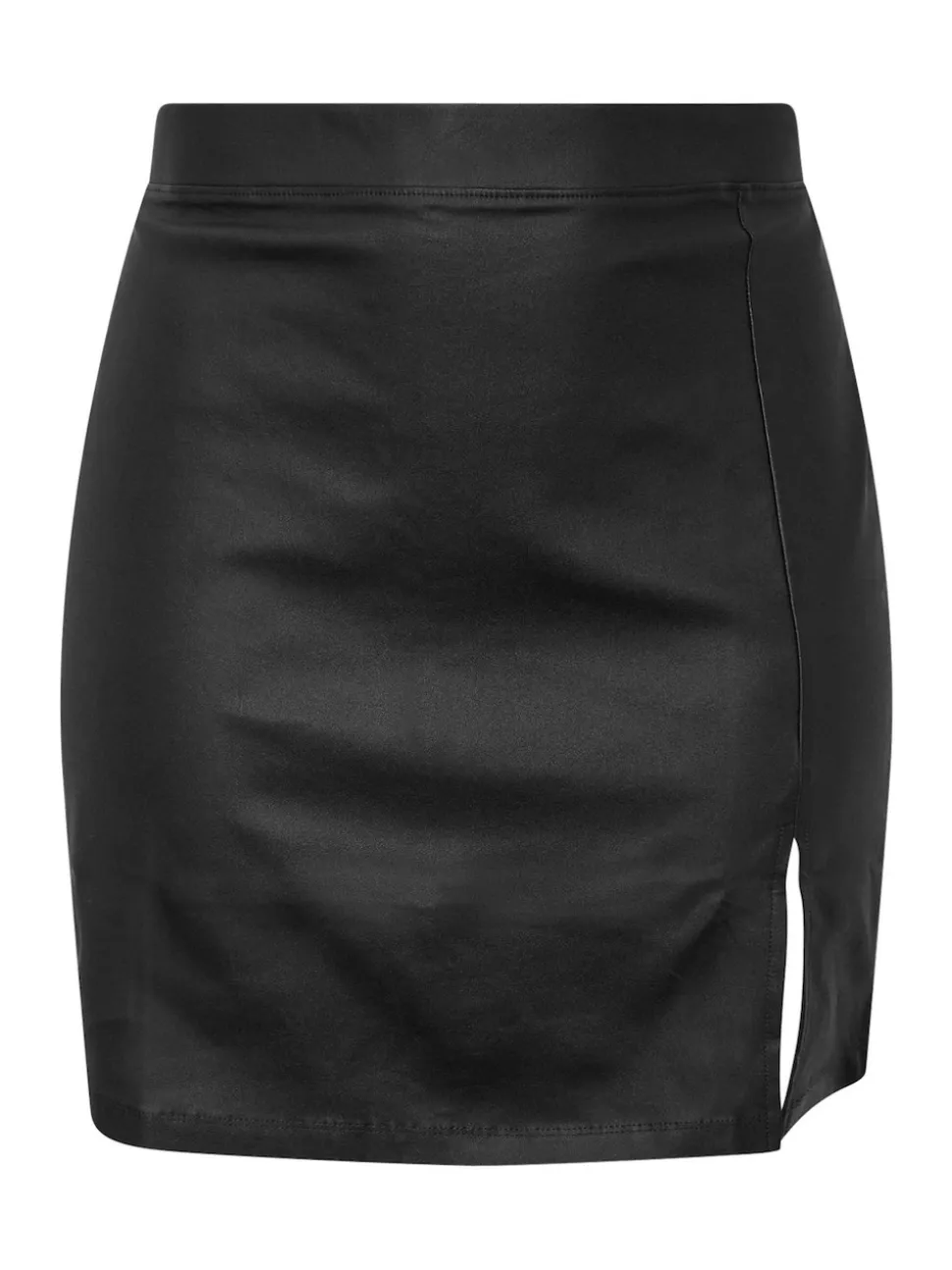 Yours Curve gecoate minirok met split