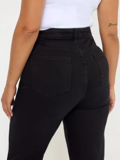 Yours Curve jeans met wijde pijpen