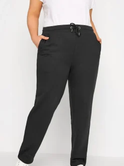 Yours Curve joggingbroek met rechte pijpen