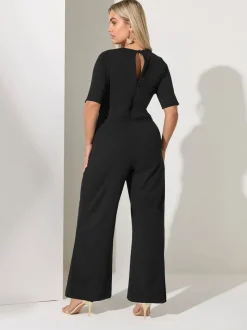 Yours Curve London Sweetheart Jumpsuit