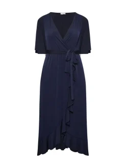 Yours Curve London wikkeljurk met ruches