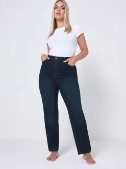 Yours Curve Ruby jeans met rechte pijpen