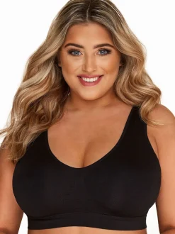 Yours Curve Seamless Unpadded Bra 2 Pack