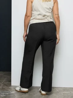 Yours Curve stretchbroek met elastische taille en rechte pijpen