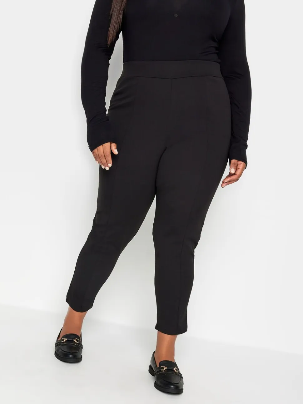 Yours Curve stretchbroek met toelopende pijpen
