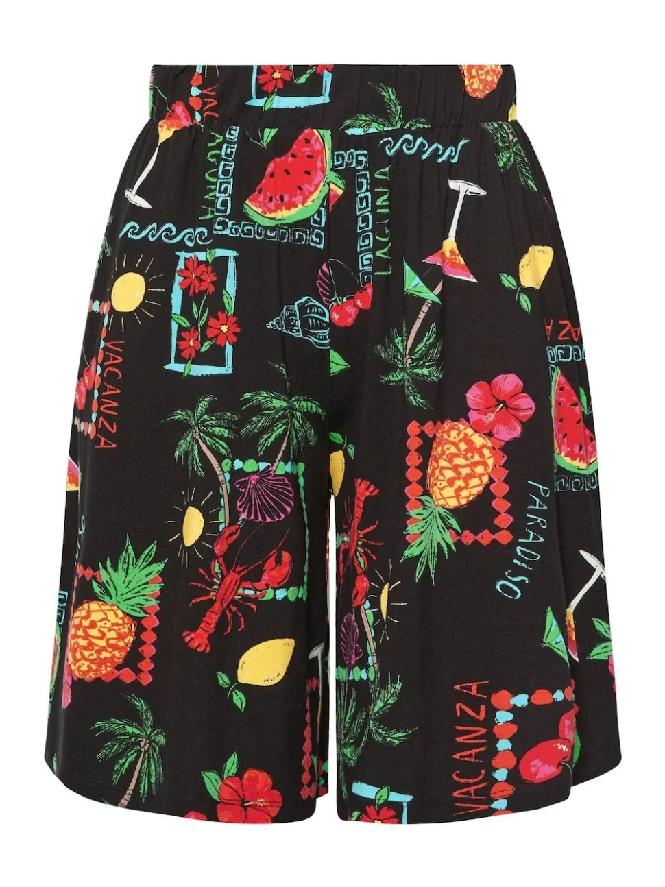 Yours Curve Viscose Summer Shorts