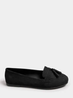 Yours Curve Wide Fit Micro Tassle Loafers