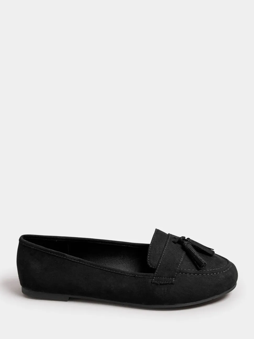 Yours Curve Wide Fit Micro Tassle Loafers