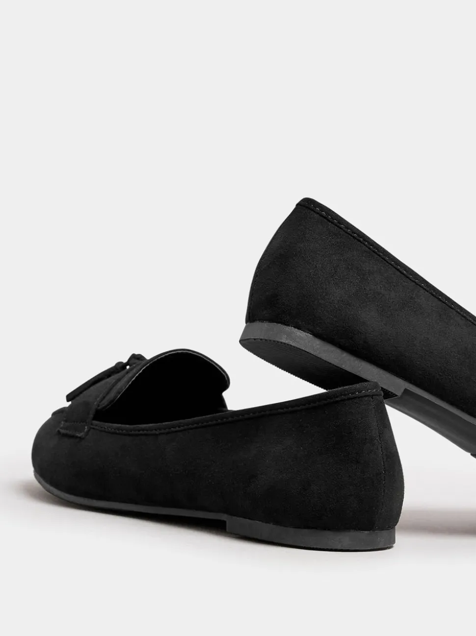 Yours Curve Wide Fit Micro Tassle Loafers
