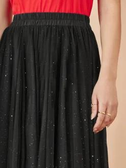Yumi Sparkle Mesh Tulle Skirt