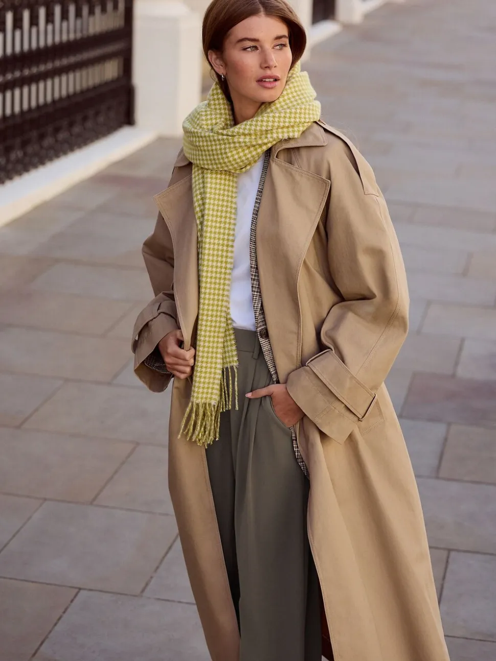 Zand - N. Premium trenchcoat