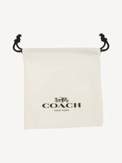 Zilver - COACH Signature armband met steentjes