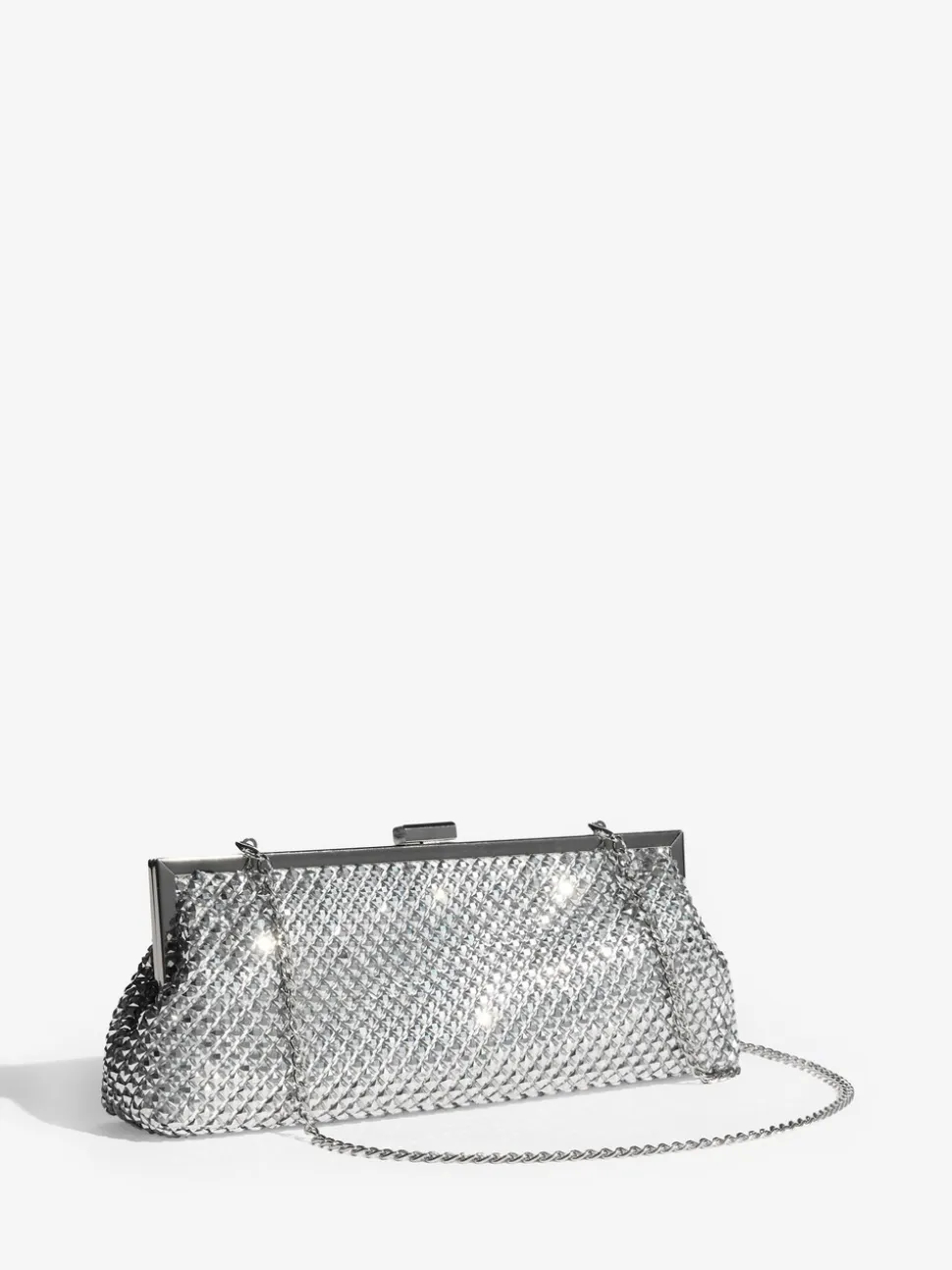 Zilver - Friends Like These Chain Mail Clutch