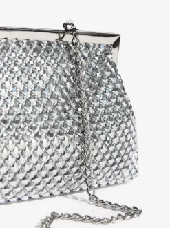 Zilver - Friends Like These Chain Mail Clutch