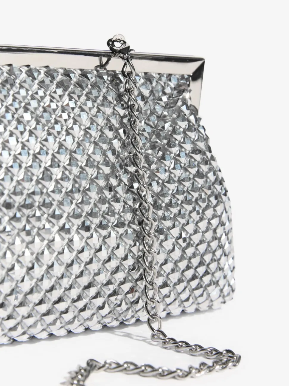 Zilver - Friends Like These Chain Mail Clutch