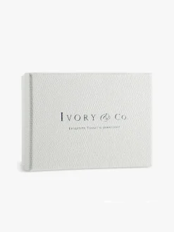 Zilver - Ivory & Co - Sierkam met parels en kristallen