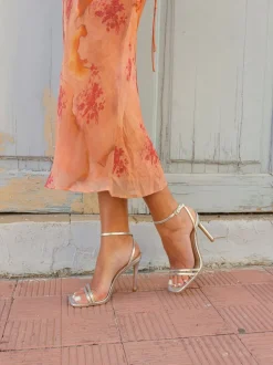 Zilver - Novo MATILDA Strappy Heeled Sandals
