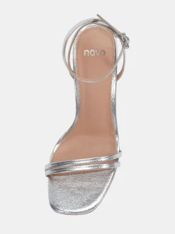 Zilver - Novo MATILDA Strappy Heeled Sandals