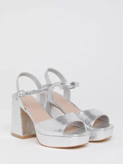 Zilver - Simply Be Back Bow Pointed Toe Heel