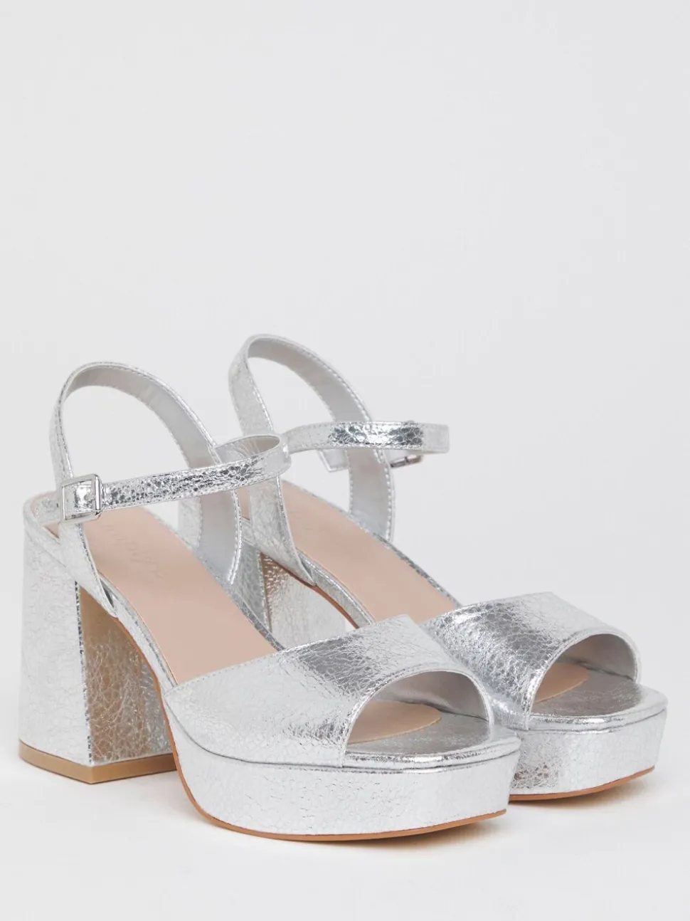 Zilver - Simply Be Back Bow Pointed Toe Heel