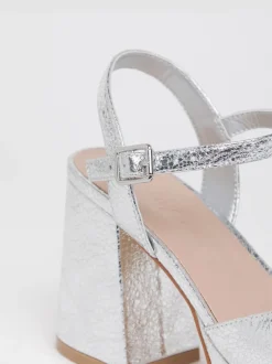 Zilver - Simply Be Back Bow Pointed Toe Heel