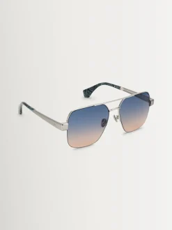 Zilver - Vivienne Westwood Cowboy VW5100 400 Shiny Sunglasses