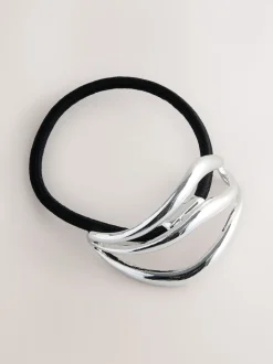 Zilverkleurig - Metal Hair Bobble