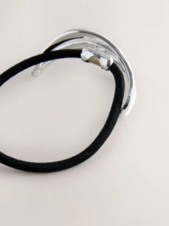 Zilverkleurig - Metal Hair Bobble